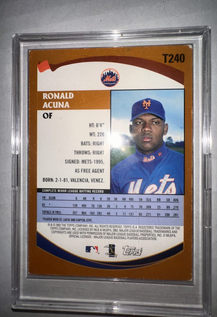 Ronald Acu&ntilde;a Sr. Prospects, back